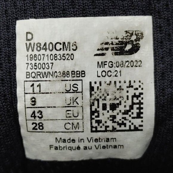 New Balance 840 v5 Running Shoe Women's Size 11 - Picture 11 of 11